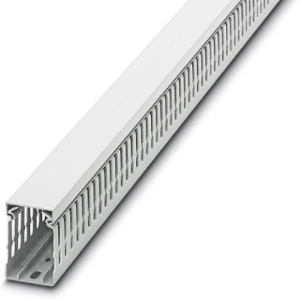 Verdrahtungskanal, (L x B x H) 2000 x 40 x 60 mm, PVC, weiß, 3240625