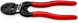 KNIPEX 71 31 160 CoBolt® S Kompakt-Bolzenschneider mit Schneidaussparung mit Kunststoff überzogen schwarz atramentiert 160 mm