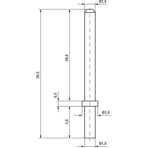 013.14.285 Ettinger Steckerstifte für Leiterplatten Bild 2