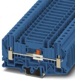 Trennklemme, Schraubanschluss, 0,2-10 mm², 2-polig, 41 A, 8 kV, blau, 3072822
