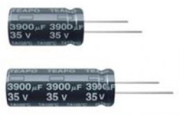 Elektrolytkondensator, 10 µF, 63 V (DC), ±20 %, radial, RM 2.5 mm, Ø 6.3 mm