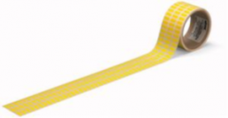 Polyester Etikett, (L x B) 15 x 6 mm, gelb, Rolle mit 3000 Stk