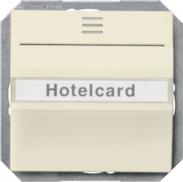 DELTA i-system Hotelcard-Schalter beleuchtet mit Fenster und Schriftfeld, ele..., 5TG4824