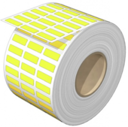 Polyester Gerätemarkierer, (L x B) 17 x 6 mm, grau, Rolle mit 1000 Stk