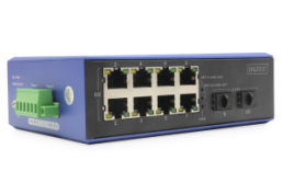 Industrial 8 + 2 -Port Gigabit Ethernet PoE Switch