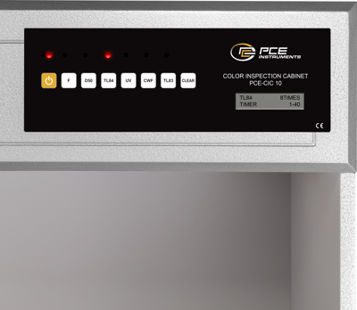 PCE-CIC 10-LED PCE Instruments Luxmeter, Schallpegelmesser, Magnetfeldtester Bild 3