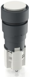 Drucktaster, 4-polig, beleuchtet, 4 A/230 V, Einbau-Ø 16.2 mm, IP65, 1.15.108.977/0000