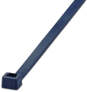 Kabelbinder, Polyamid, (L x B) 365 x 7.5 mm, Bündel-Ø 8 bis 100 mm, blau, -40 bis 85 °C