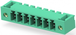 Leiterplattenklemme, 7-polig, RM 3.5 mm, 0,05-2 mm², 11 A, Stift, grün, 284539-7