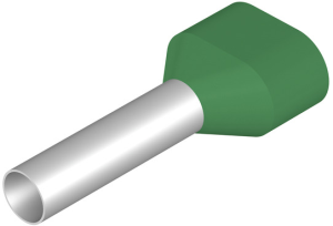 Isolierte Aderendhülse, 6,0 mm², 29 mm/18 mm lang, grün, 9037700000