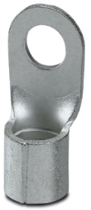 Unisolierter Ringkabelschuh, 35 mm², AWG 2, 8.4 mm, M8, metall