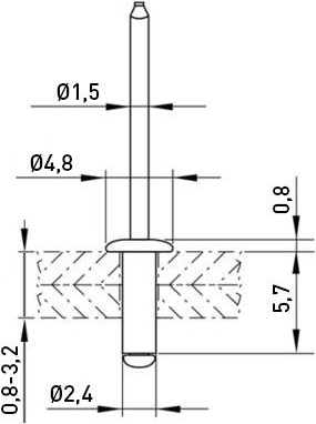 001.08.238 Ettinger Nieten, Dübel Bild 2
