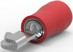 Isolierte Messer-Verbinder, 0,26-1,65 mm², AWG 22 bis 16, Stahl, rot, 320555