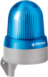 LED-Sirene (Dauer, Blitz), Ø 134 mm, 108 dB, blau, 115-230 VAC, 433 500 60