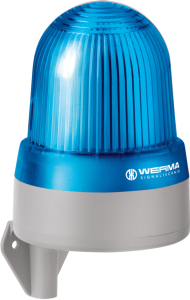 LED-Sirene, Ø 134 mm, 108 dB, blau, 24 V AC/DC, 432 500 75
