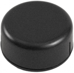 ABS Miniatur-Gehäuse, (L x B x H) 45 x 45 x 20 mm, schwarz (RAL 9005), IP54, 1551SNAP11BK