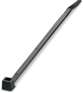 Kabelbinder, Polyamid, (L x B) 140 x 3.6 mm, Bündel-Ø 2 bis 35 mm, schwarz, -40 bis 85 °C