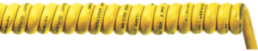 PUR Spiralleitung ÖLFLEX SPIRAL 540 P 2 x 1,5 mm², AWG 16, ungeschirmt, gelb
