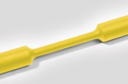 Wärmeschrumpfschlauch, 2:1, (25.4/12.7 mm), Polyolefin, vernetzt, gelb