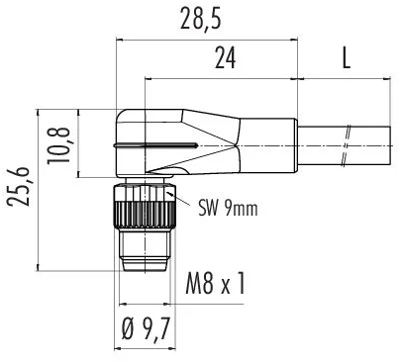 79 3803 52 08 binder Sensor-Aktor Kabel Bild 2