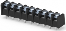 Leiterplattenklemme, 9-polig, 0,3-3,0 mm², 20 A, Schraubanschluss, schwarz, 3-1437667-2