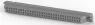 5650860-5 AMP DIN Messerleisten, DIN Federleisten