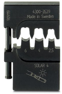 Crimpeinsatz für Solar-Steckverbinder, 2,5-6 mm², 1212472