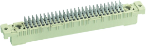 Federleiste, Typ M, 78-polig, a-b-c, RM 2.54 mm, Einpressanschluss, gerade, 09032786850