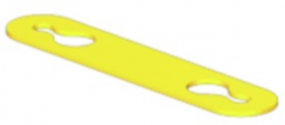 Polyethylen Kabelmarkierer, beschriftbar, (B x H) 17 x 3.5 mm, max. Bündel-Ø 2 mm, gelb, 2006410000