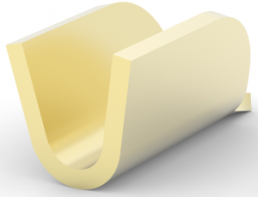Crimpverbinder, unisoliert, 0,3-1,5 mm², AWG 22 bis 15, gelb, 5.72 mm