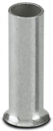 Unisolierte Aderendhülse, 1,5 mm², 7 mm lang, DIN 46228/1, silber, 3200263