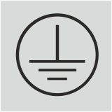 Schutzleiterzeichen, Symbol: Erde, (B) 13 mm, Polyester, 12902-844-01 SCHUTZLEITER