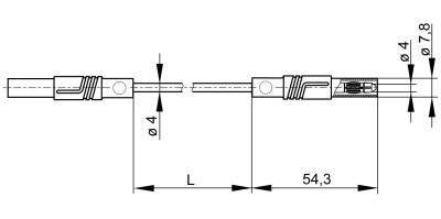 MLS GG 25/1 GN Hirschmann Test & Measurement Messleitungen Bild 2
