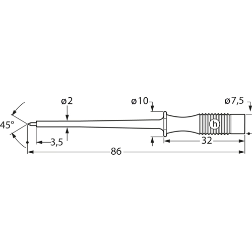 973531100 Hirschmann Test & Measurement Prüfspitzen, Tastköpfe Bild 2