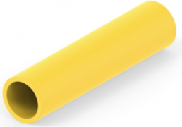 Stoßverbinder mit Isolation, 3,0-6,0 mm², AWG 22 bis 10, gelb, 29.46 mm