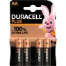 PLUS-AA K4 Duracell Rundzellen, 9V-Blöcke