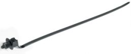 Kabelbinder außenverzahnt, Polyamid, (L x B) 232 x 4.7 mm, Bündel-Ø 10 bis 40 mm, schwarz, -40 bis 85 °C