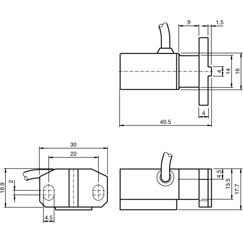 215628 PEPPERL+FUCHS Näherungsschalter, Reedschalter Bild 2