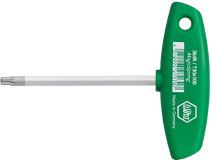 Stiftschlüssel mit Quergriff, T10, TORX, L 100 mm