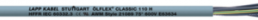 HFFR Steuerleitung ÖLFLEX CLASSIC 110 H 18 G 0,75 mm², AWG 19, ungeschirmt, grau