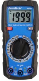 TRMS Digital-Multimeter P 1040, 10 A(DC), 10 A(AC), 600 VDC, 600 VAC, CAT III 600 V