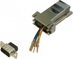 Adapter, D-Sub Stecker, 9-polig auf RJ45-Buchse, 10121111