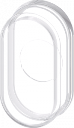 Schutzkappe, (B x H) 32.1 x 60 mm, transparent, für Serie 3SU1, 3SU1900-0DG70-0AA0