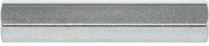 Sechskant-Abstandsbolzen, Innen-/Innengewinde, M2,5/M2,5, 15 mm, Stahl