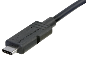 USB 3.1 Anschlussleitung, USB Stecker Typ C auf USB Stecker Typ C, 0.5 m, schwarz