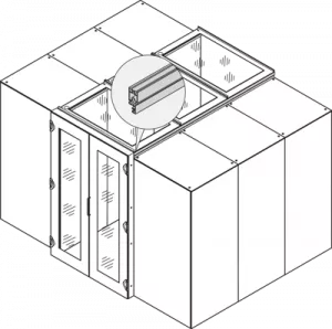 21130-594 SCHROFF Gehäusezubehör
