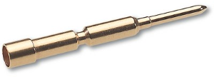 Stiftkontakt, 0,14-1,0 mm², AWG 26-18, Crimpanschluss, vergoldet, 72400001