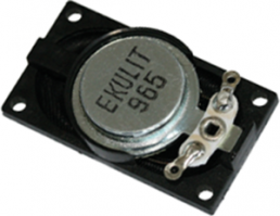Miniatur-Lautsprecher, 8 Ω, 75 dB, 5 kHz, schwarz