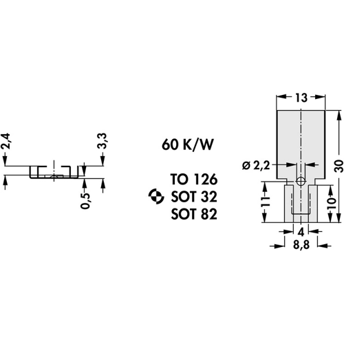 KK 32 Fischer Elektronik Kühlkörper Bild 2