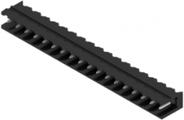 Stiftleiste, 18-polig, RM 5.08 mm, abgewinkelt, schwarz, 1155240000